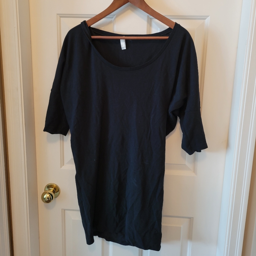 American Apparel off the shoulder dress